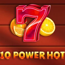 10 Power Hot game by Amusnet Interactive – logo hosted on Rollflame Casino