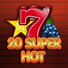 20 Super Hot logo by Amusnet Interactive at Rollflame Casino