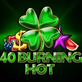 40 Burning Hot casino game by Amusnet Interactive – featured logo at Rollflame Casino