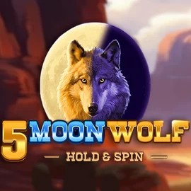 5 Moon Wolf logo by Apparat Gaming Rollflame Casino