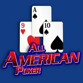All American Poker by RTG (Reel Time Gaming), showcased at rollflames.com – game logo
