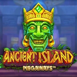 Ancient Island Megaways logo – Slots by Pragmatic Play at Rollflame Casino