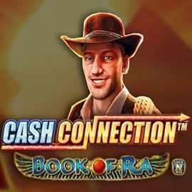 Cash Connection Book Of Ra game by Novomatic – logo hosted on Rollflame Casino
