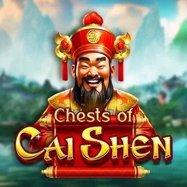 Official Slots logo: Chests of Cai Shen by Pragmatic Play at Rollflame Casino