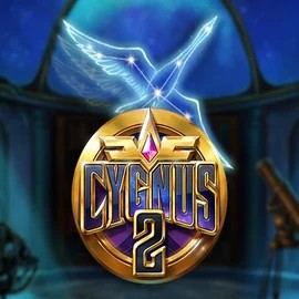 Cygnus 2 slot logo by ELK Studios at Rollflame Casino