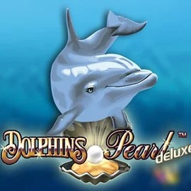 Dolphins Pearl Deluxe by Novomatic, showcased at rollflames.com – game logo