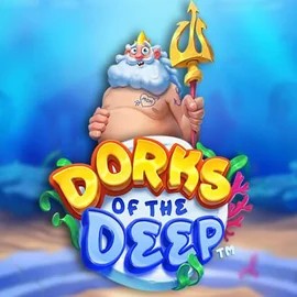 Dorks of the Deep casino game by Hacksaw Gaming – featured logo at Rollflame Casino