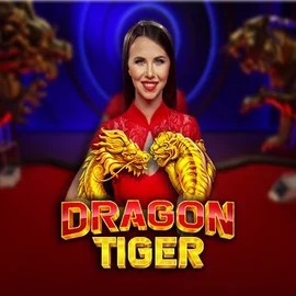 Dragon Tiger (Live) game by Pragmatic Play – logo hosted on Rollflame Casino