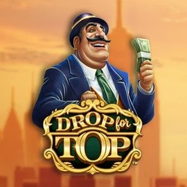 Drop For Top slot logo by Rarestone Gaming at Rollflame Casino