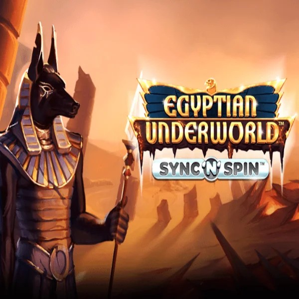 Try Egyptian Underworld slot by Greentube on rollflames.com – logo image