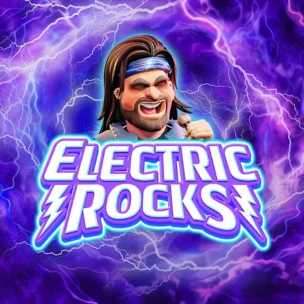 Electric Rocks logo by Inspired Gaming Rollflame Casino