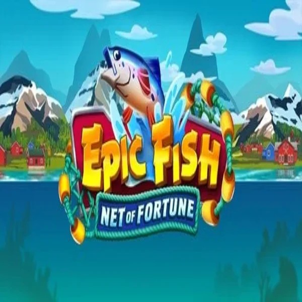 Epic Fish Net of Fortune game by Quickspin – logo hosted on Rollflame Casino