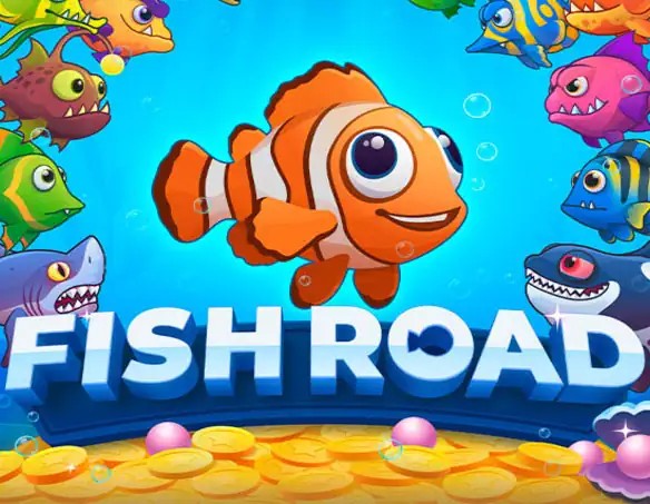 Official Casino Games logo: Fish Road by InOut at Rollflame Casino