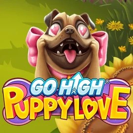 Go High Puppy Love slot visual from RubyPlay available on rollflames.com