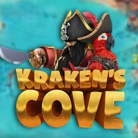 Krakens Cove slot logo by Relax Gaming at Rollflame Casino