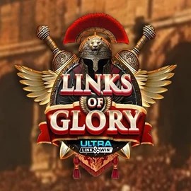 Links of Glory slot logo by Slingshot Studios at Rollflame Casino
