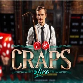 Enjoy Live Craps by Evolution – logo hosted on rollflames.com