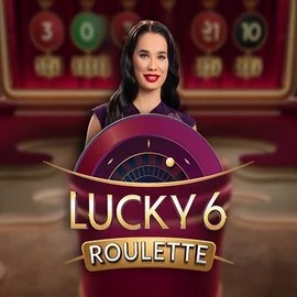 Lucky 6 Roulette by Pragmatic Play, showcased at rollflames.com – game logo