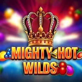 Mighty Hot Wilds logo – Slots by Inspired Gaming at Rollflame Casino