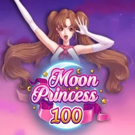 Moon Princess 100 slot logo by Play'n GO at Rollflame Casino