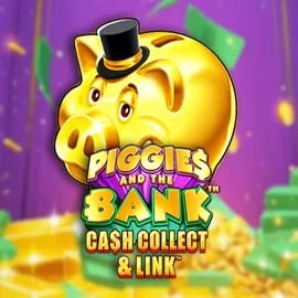 Piggies And The Bank Cash Collect & Link online game logo by Origins on rollflames.com