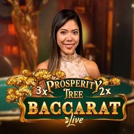 Prosperity Tree Baccarat game by Evolution – logo hosted on Rollflame Casino