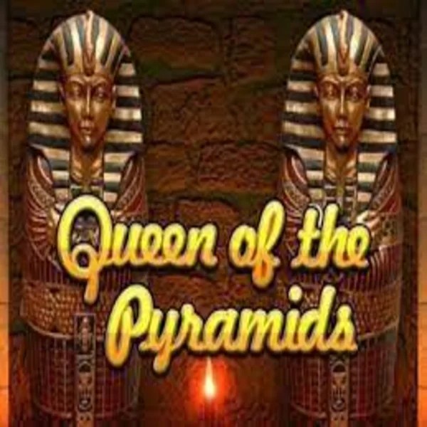 Queen of the Pyramids game by Playtech – logo hosted on Rollflame Casino