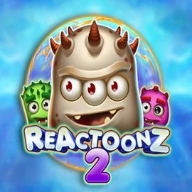 Reactoonz 2 slot visual from Play'n GO available on rollflames.com