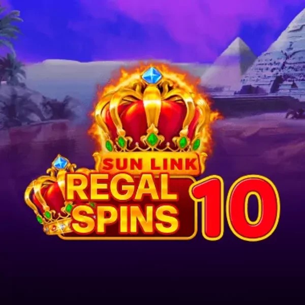 Regal Spins 10 slot icon by PatePlay, available at Rollflame Casino