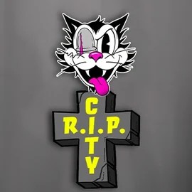 RIP City logo by Hacksaw Gaming at Rollflame Casino