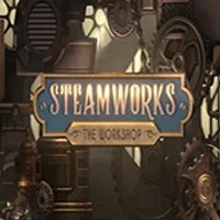 Steamworks The Workshop by Peter & Sons, showcased at rollflames.com – game logo