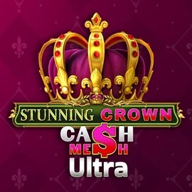 Stunning Crown Cash Mesh Ultra online game logo by BF Games on rollflames.com