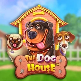 The Dog House online game logo by Pragmatic Play on rollflames.com