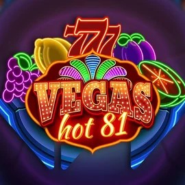 Vegas Hot 81 online game logo by Wazdan on rollflames.com